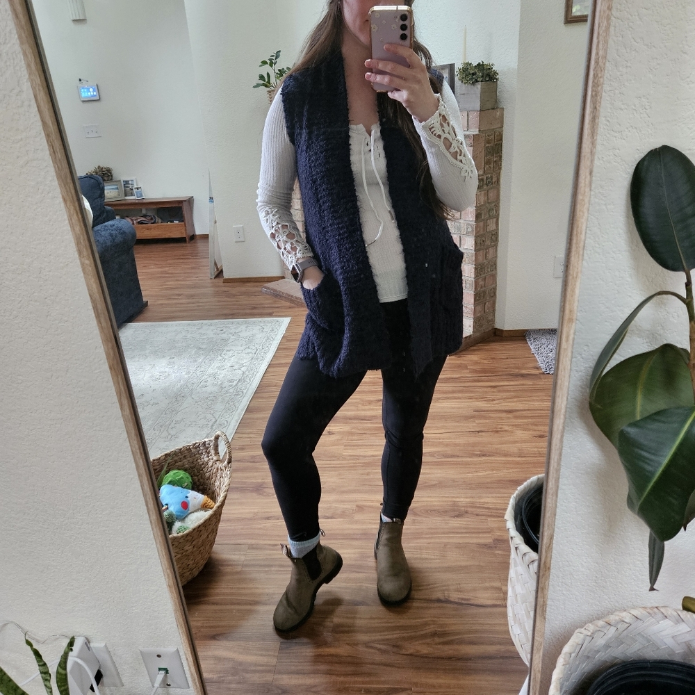 LOFT | Blue Sweater Cardigan